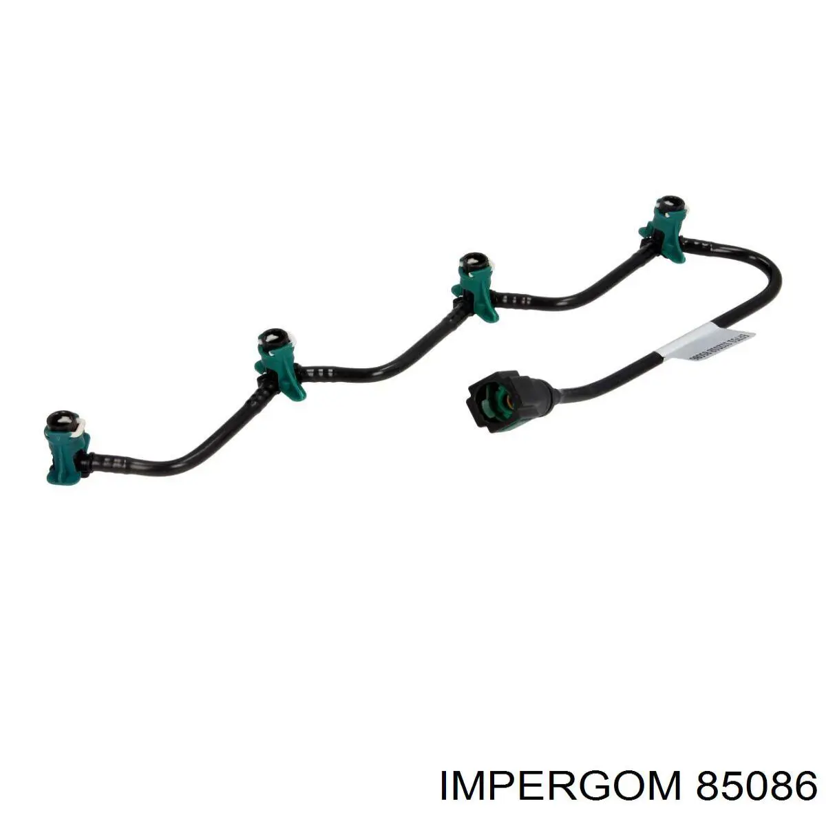 Трубка паливна, зворотня від форсунок Impergom 85086 ціна, від 14.47 USD