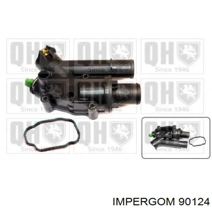 Корпус термостата 00001336Z4 Peugeot/Citroen