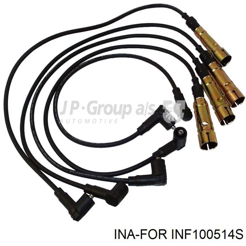 INF100514S InA-For дріт високовольтні, комплект