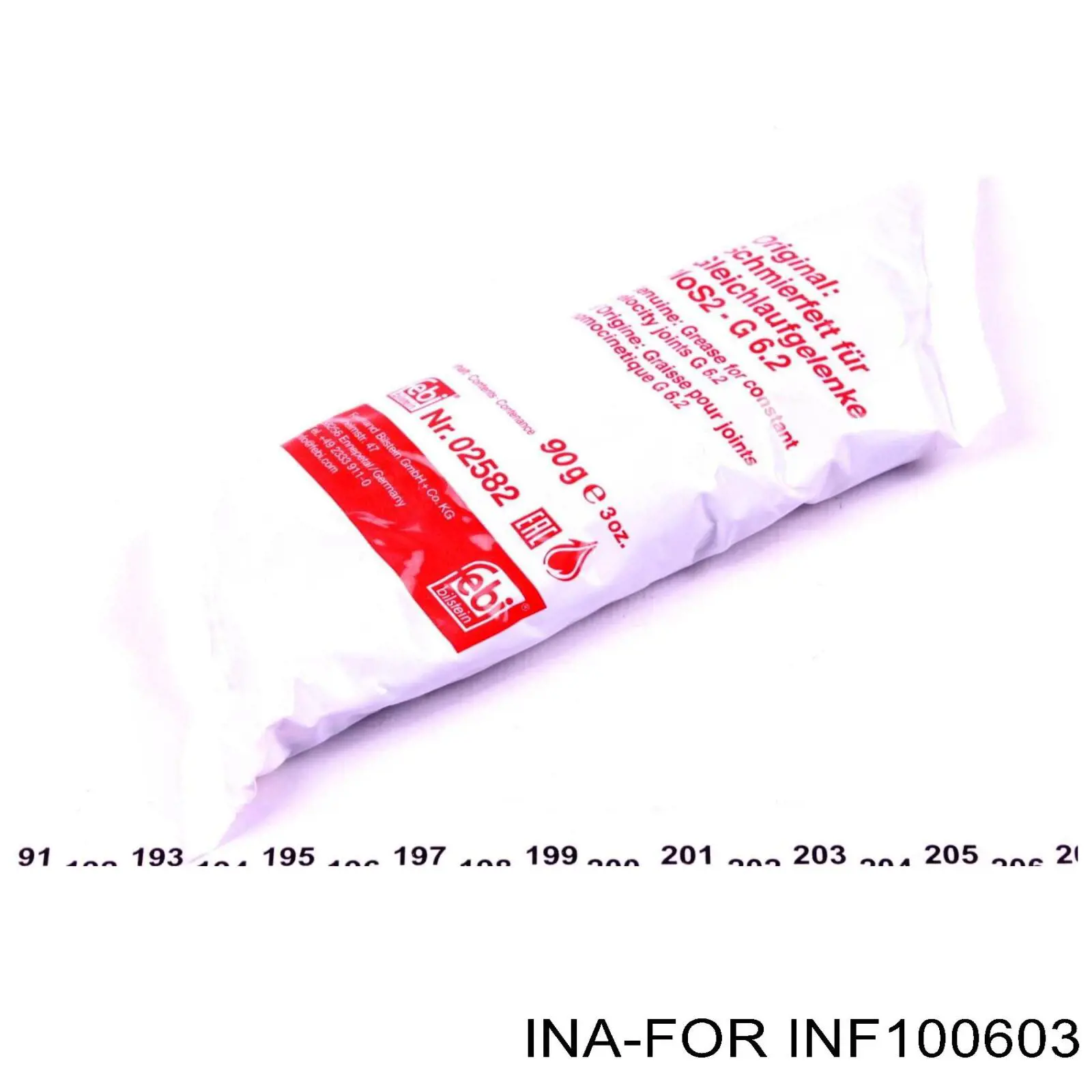 Пильник шарніра кутових швидкостей зовнішній передній InA-For INF100603 ціна, від 10.05 USD