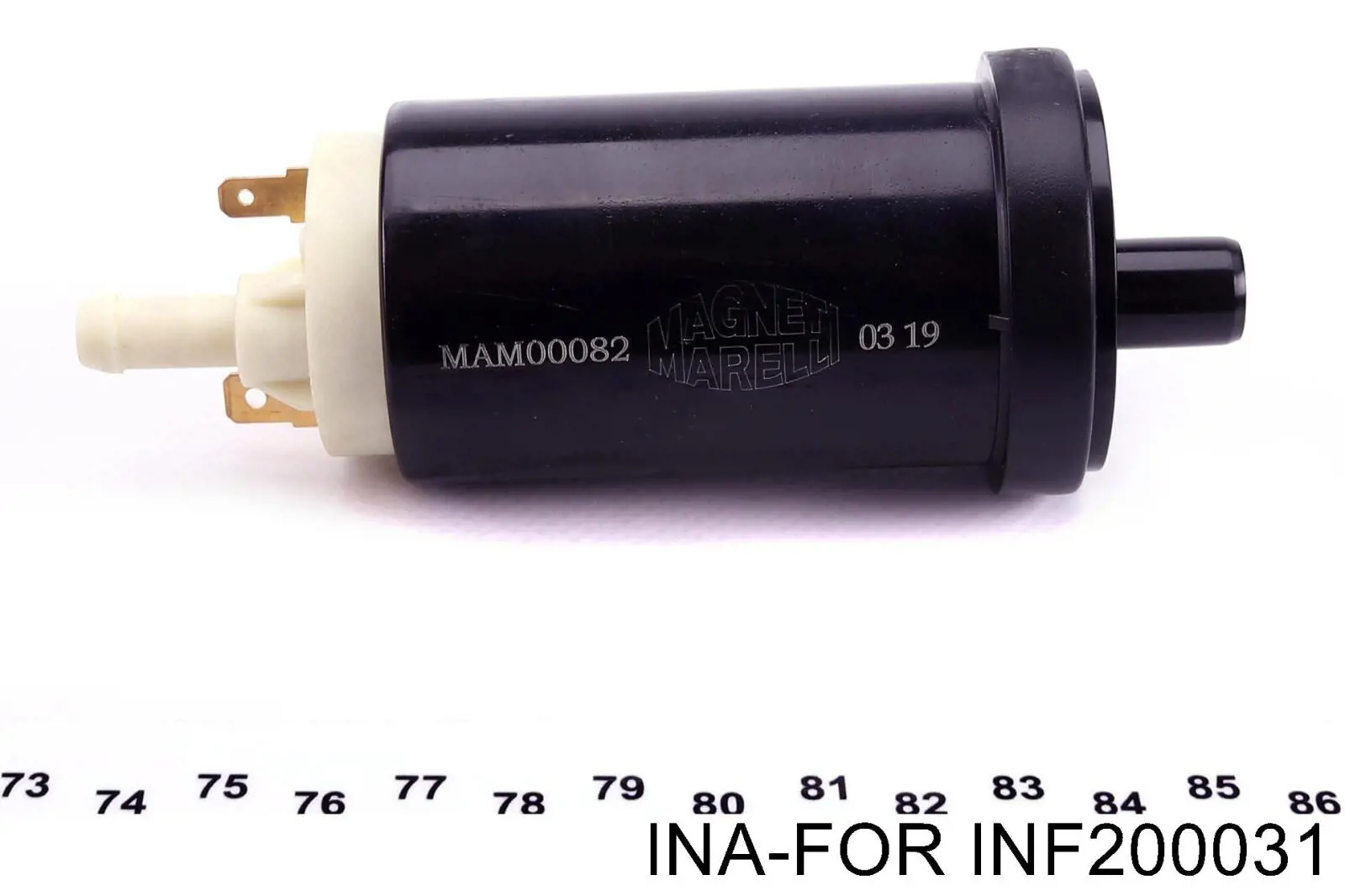 Насос паливний електричний INF200031 InA-For