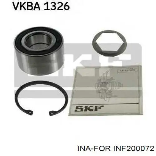 INF200072 InA-For Підшипник ступиці задньої