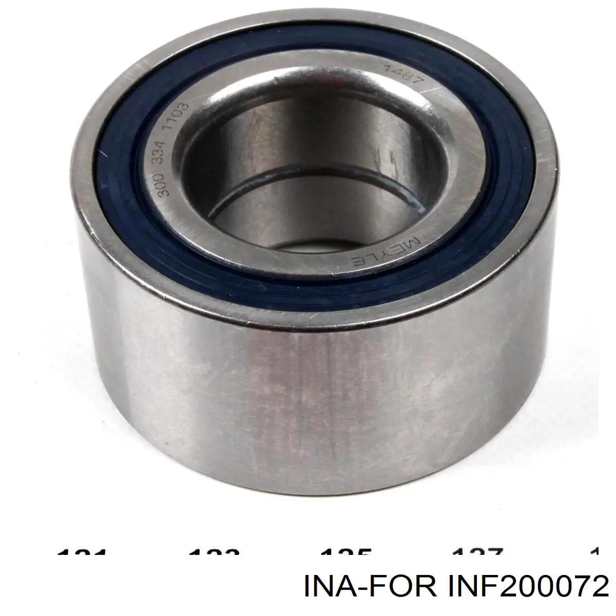 Підшипник задньої ступиці INF200072 InA-For