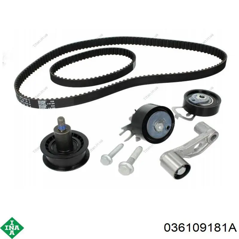 Ролик ременя ГРМ, паразитний INA 036109181A ціна, від 16.31 USD