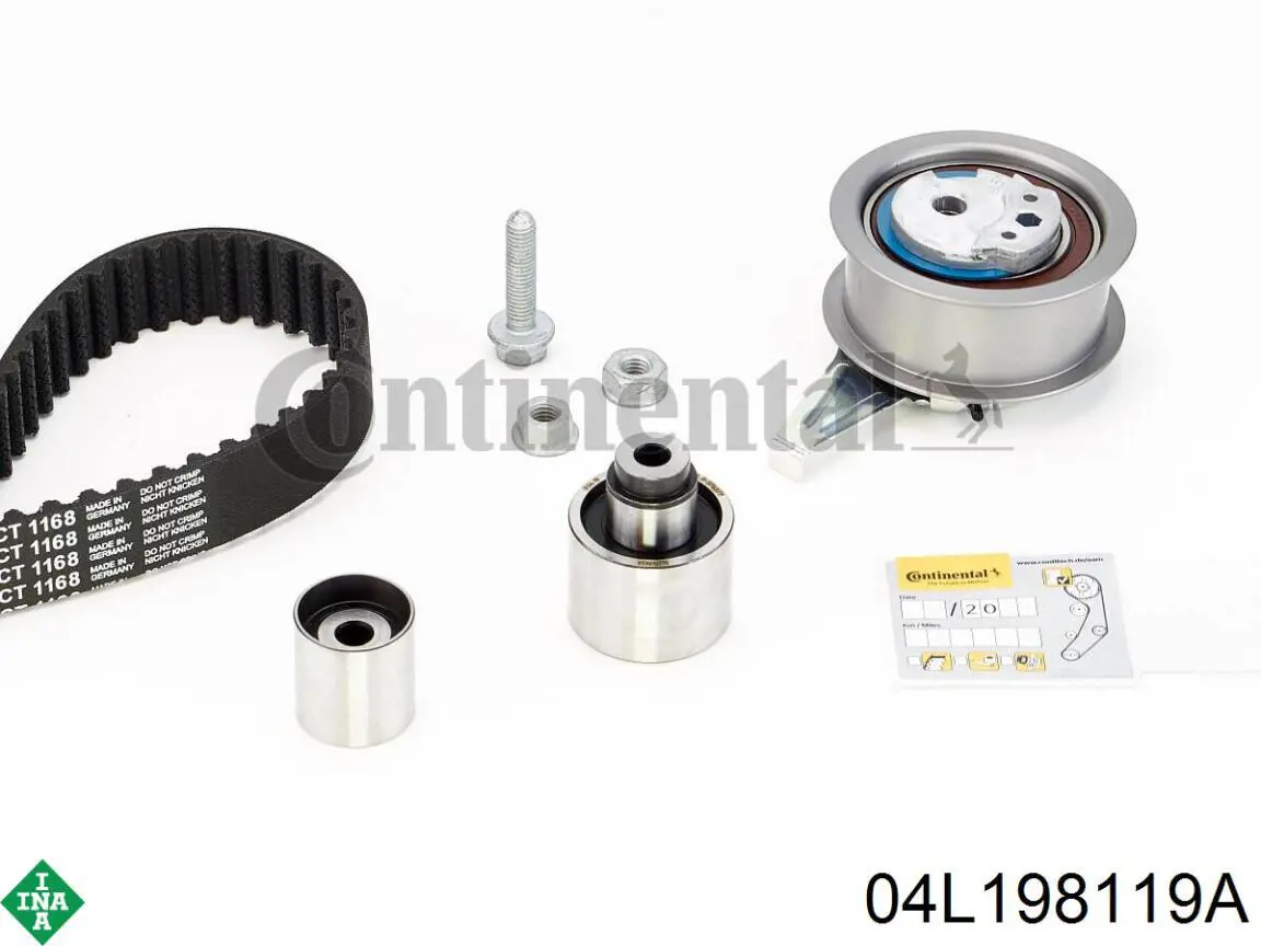 Комплект ГРМ INA 04L198119A ціна, від 105.63 USD