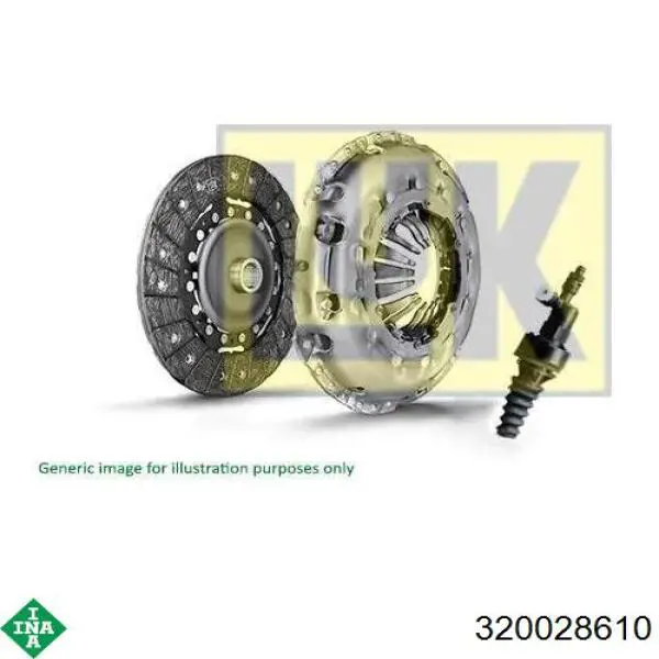 Зчеплення INA 320028610 ціна, від 26.91 USD
