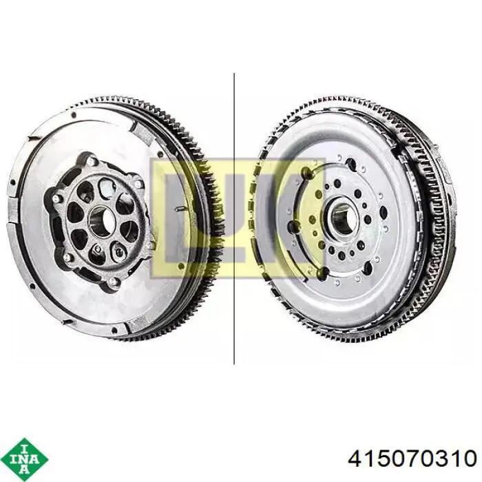 CV616477AA Ford Демпферний маховик