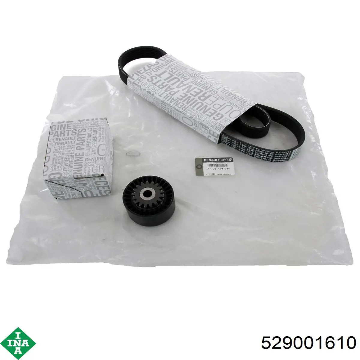 Ремінь приводний, агрегатів, комплект INA 529001610 ціна, від 41.57 USD