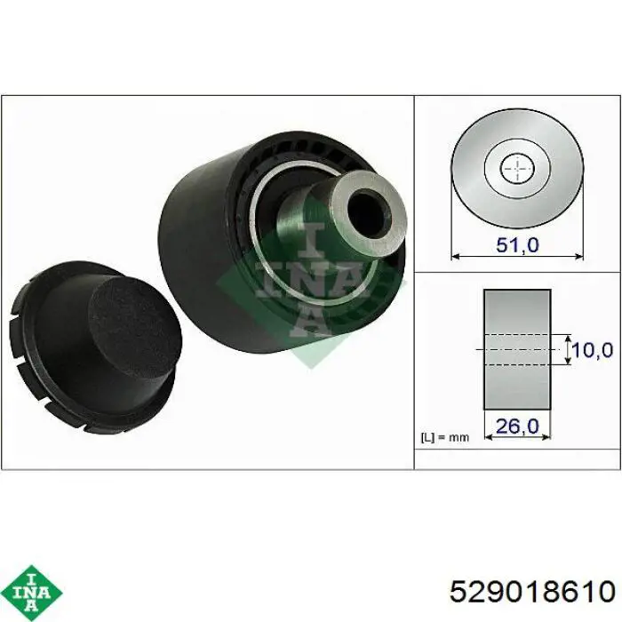 Ремінь приводний, агрегатів, комплект INA 529018610 ціна, від 114.33 USD