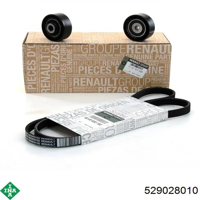 Ремінь приводний, агрегатів, комплект INA 529028010 ціна, від 60.57 USD