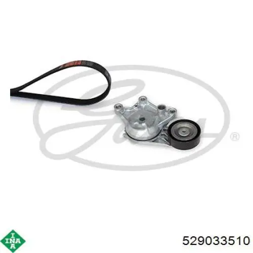 Ремінь приводний, агрегатів, комплект INA 529033510 ціна, від 37.30 USD