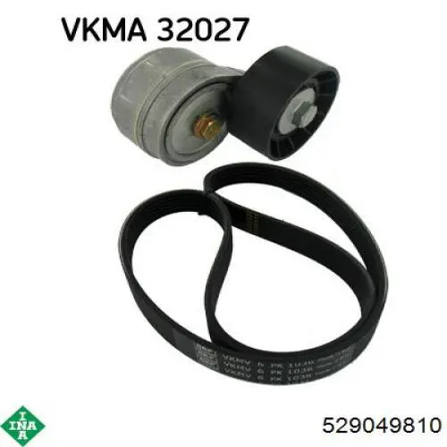 Ремінь приводний, агрегатів, комплект SNR KA85803 ціна, від 42.74 USD