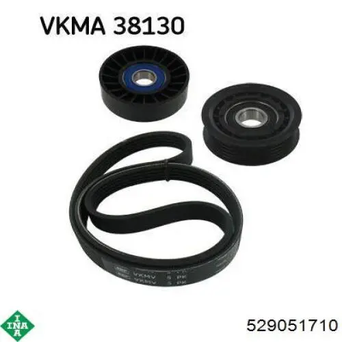 Ремінь приводний, агрегатів, комплект INA 529051710 ціна, від 145.11 USD