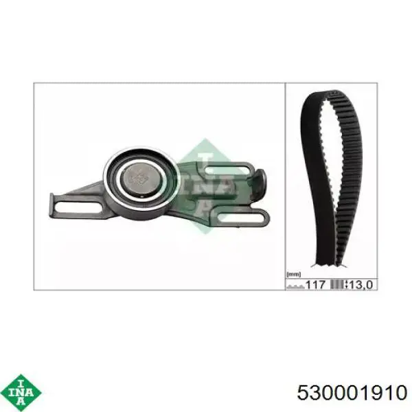 Комплект ГРМ INA 530001910 ціна, від 44.16 USD