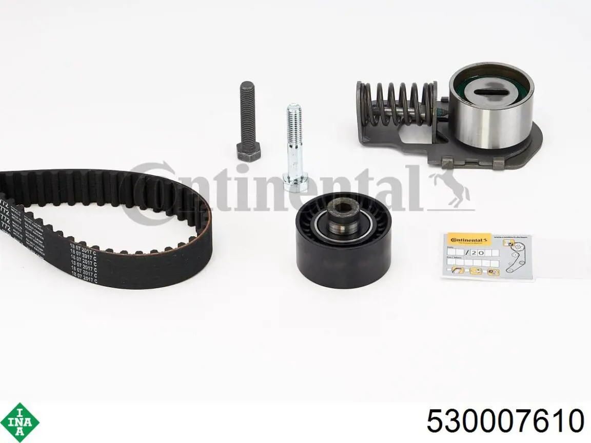 Комплект ГРМ INA 530007610 ціна, від 76.96 USD