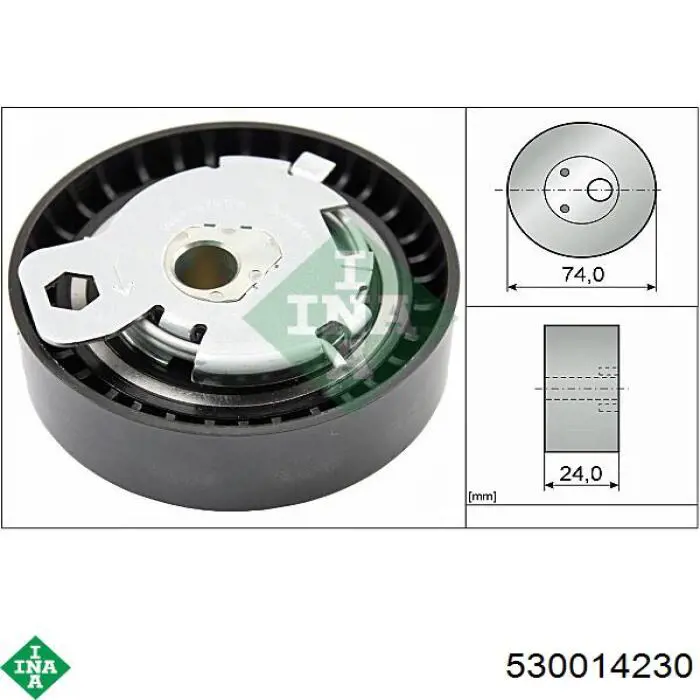 Комплект ГРМ INA 530014230 ціна, від 85.20 USD