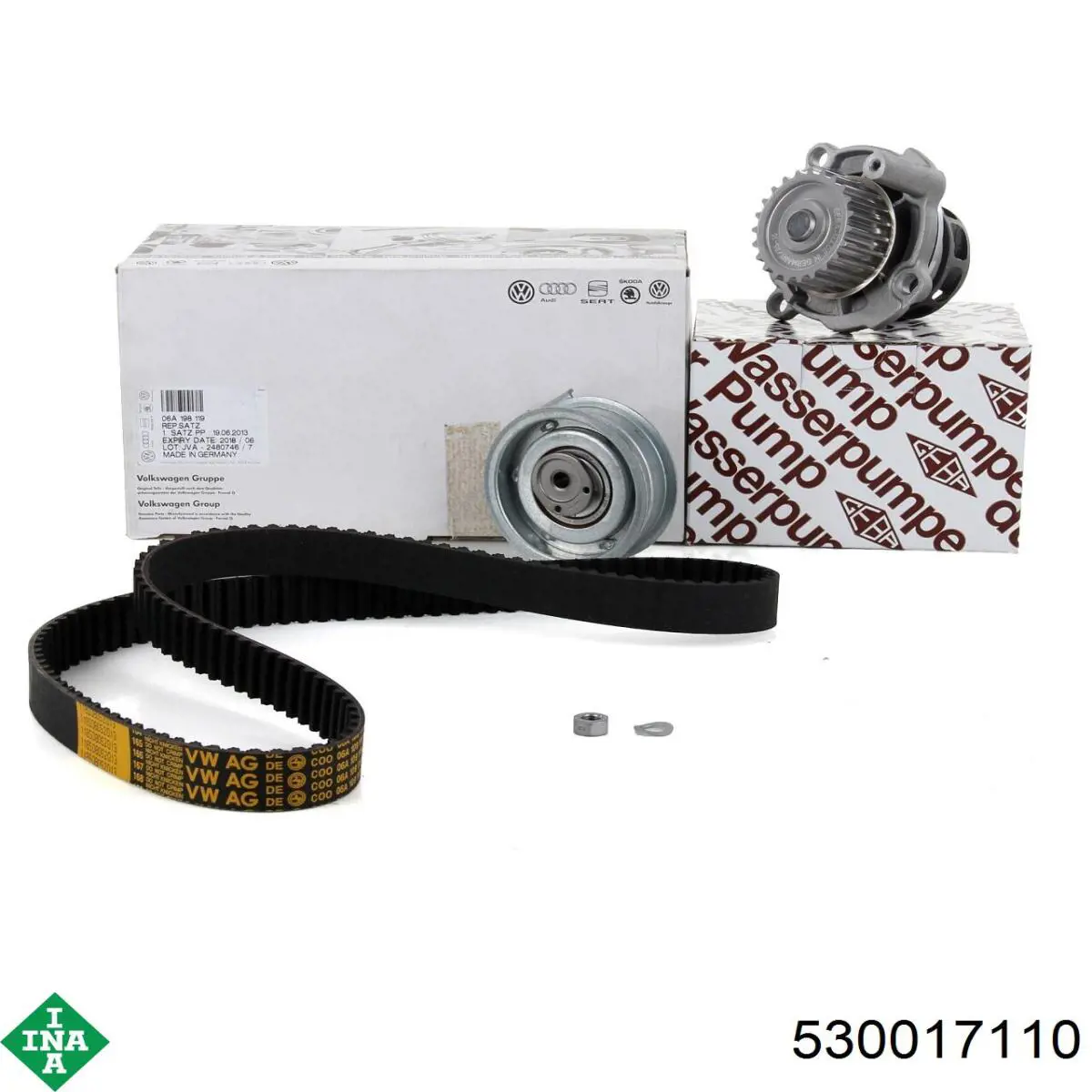 Комплект ГРМ 530017110 INA