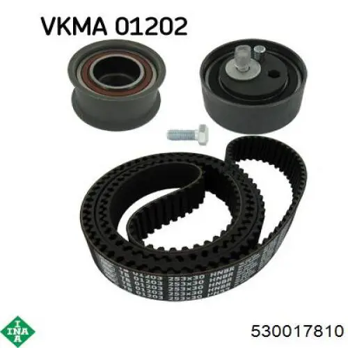 Комплект ГРМ INA 530017810 ціна, від 98.49 USD