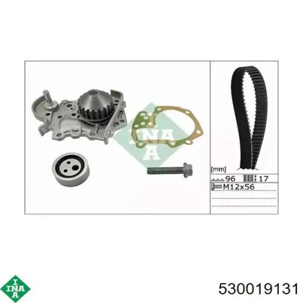 Купити 530019131 INA ГРМ ремень