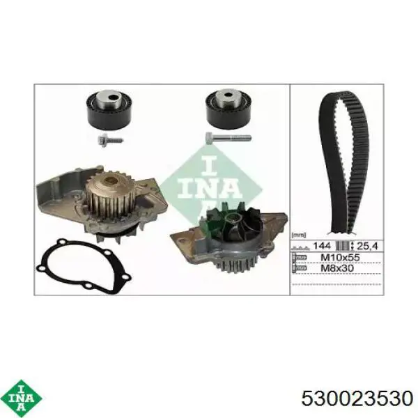 Комплект ГРМ 530023530 INA