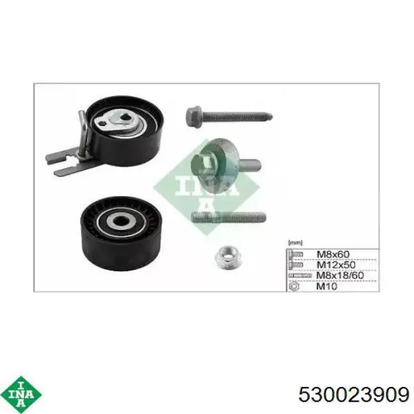 Комплект ГРМ INA 530023909 ціна, від 140.43 USD