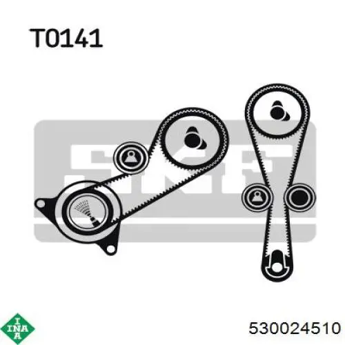 Комплект ГРМ INA 530024510 ціна, від 118.62 USD