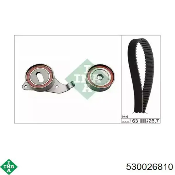 Комплект ГРМ 530026810 INA