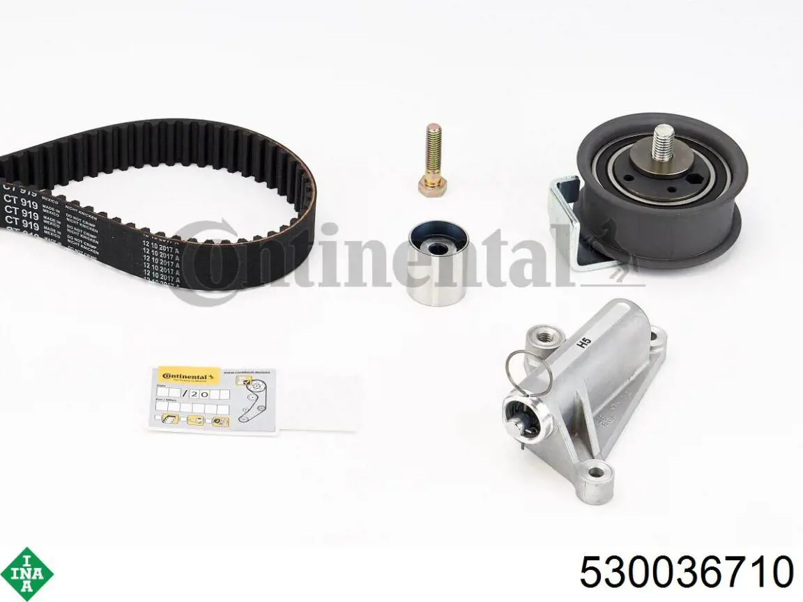 Комплект ГРМ INA 530036710 ціна, від 137.24 USD