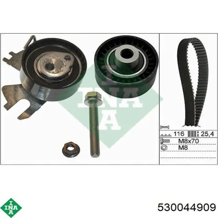 Комплект ГРМ 530044909 INA