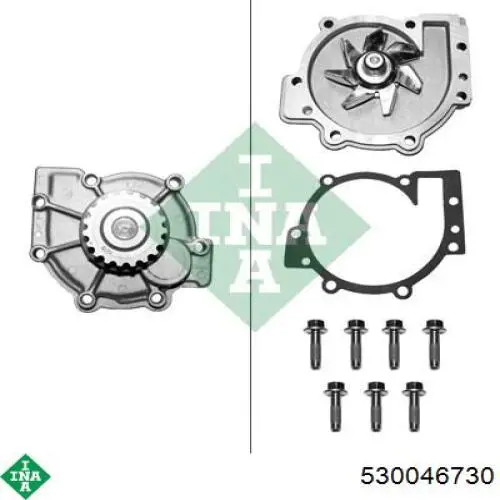 530046730 INA комплект грм