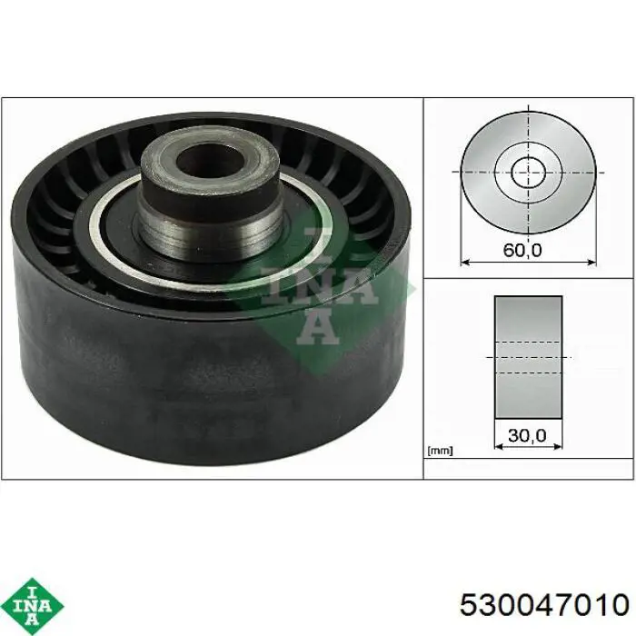 Комплект ГРМ INA 530047010 ціна, від 54.55 USD