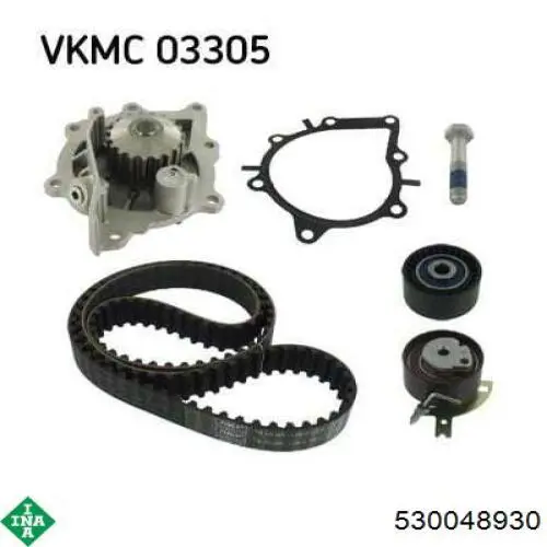 Комплект ГРМ INA 530048930 ціна, від 145.07 USD