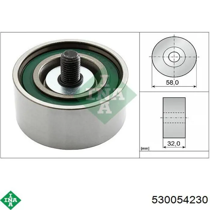 Комплект ГРМ INA 530054230 ціна, від 158.08 USD