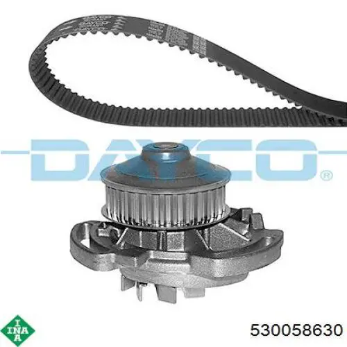 Комплект ГРМ INA 530058630 ціна, від 46.58 USD