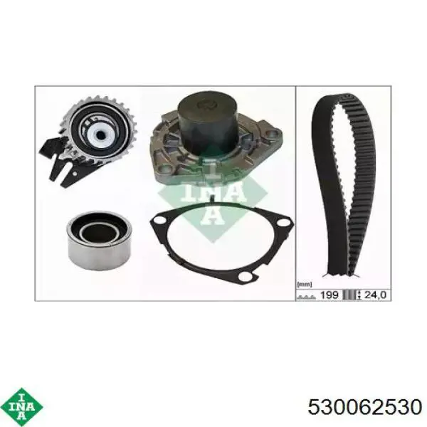 Ремкомплект ГРМ Dolz KD301