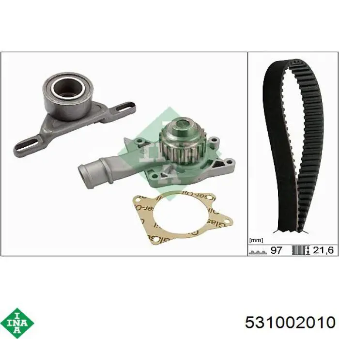 Купити 531002010 INA Натяжний ролик