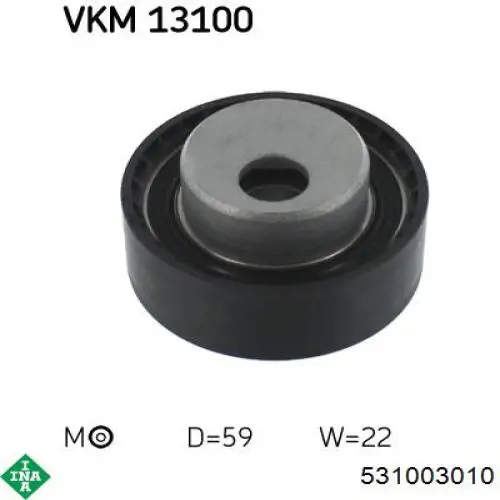 Купити 531003010 INA Натяжний ролик