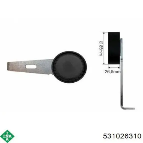 Купити 531026310 INA Натяжний ролик