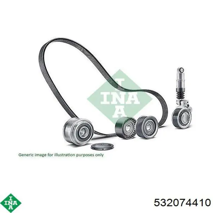 Ролик приводного ременя, паразитний INA 532074410 ціна, від 26.58 USD