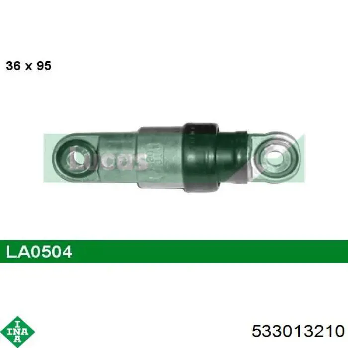 Натягувач приводного ременя INA 533013210 ціна, від 23.52 USD