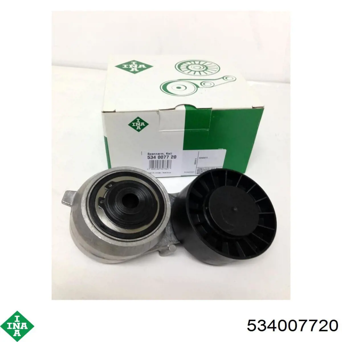 Натяжна планка поліклинового ременя на Mercedes S  W140