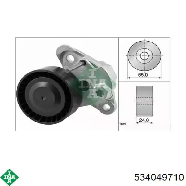 Натягувач приводного ременя INA 534049710 ціна, від 42.00 USD