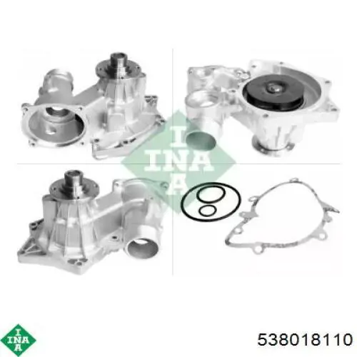 Помпа охолодження INA 538018110 ціна, від 74.17 USD