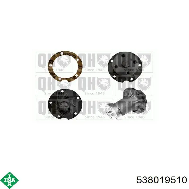 Помпа охолодження INA 538019510 ціна, від 28.70 USD