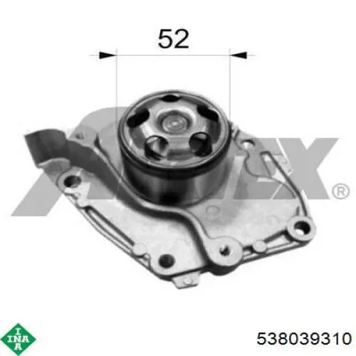 Помпа охолодження INA 538039310 ціна, від 37.24 USD