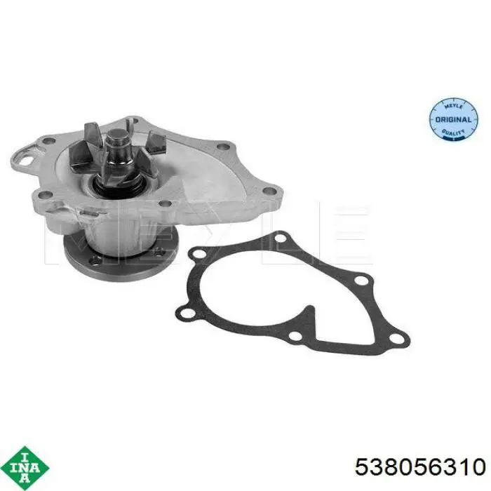 Помпа охолодження INA 538056310 ціна, від 37.62 USD