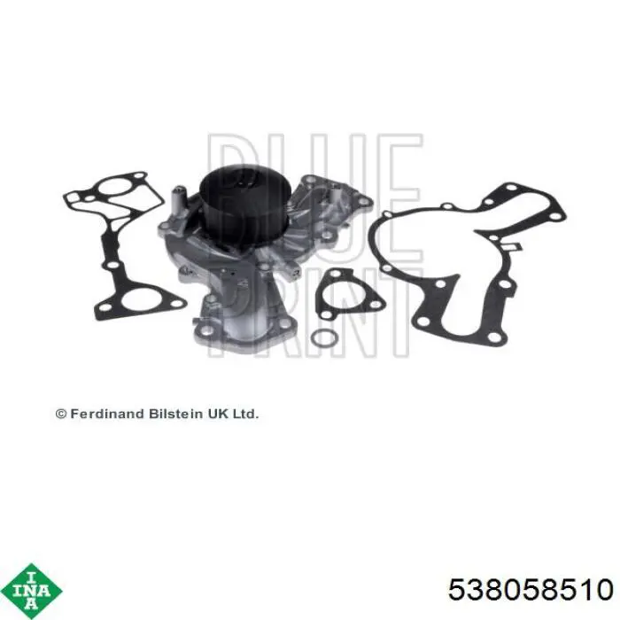 Помпа охолодження INA 538058510 ціна, від 127.15 USD