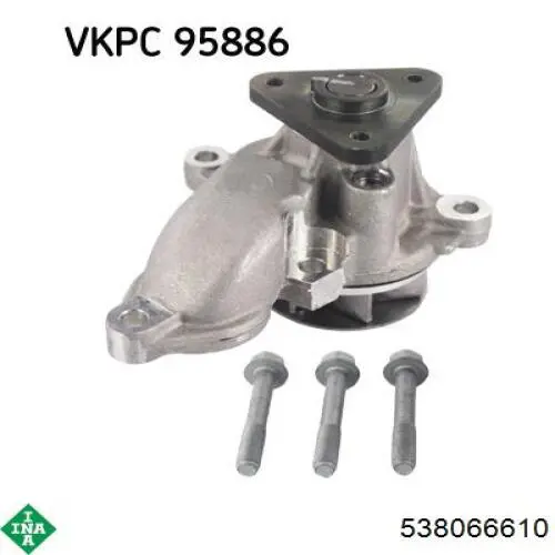 Помпа охолодження INA 538066610 ціна, від 42.99 USD