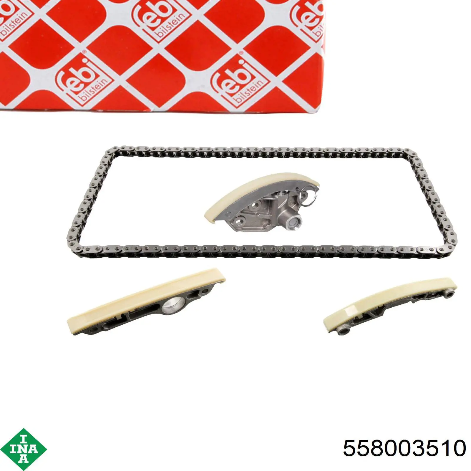 Ланцюг ГРМ, комплект INA 558003510 ціна, від 115.64 USD