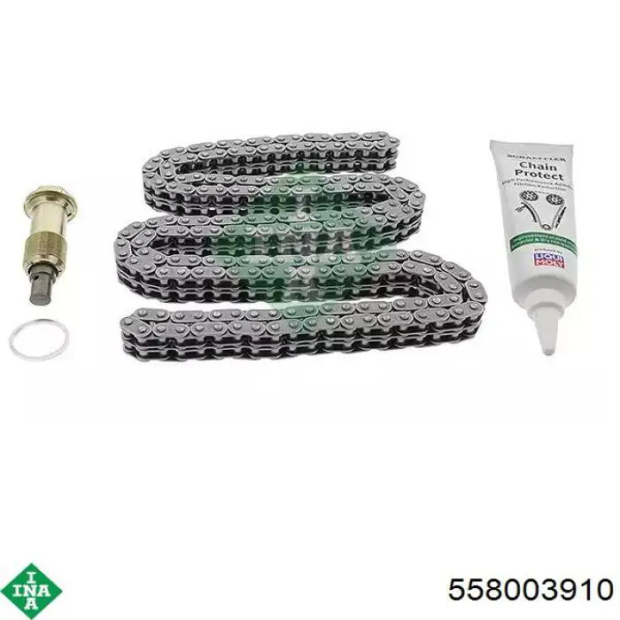 Ланцюг ГРМ, комплект INA 558003910 ціна, від 180.35 USD